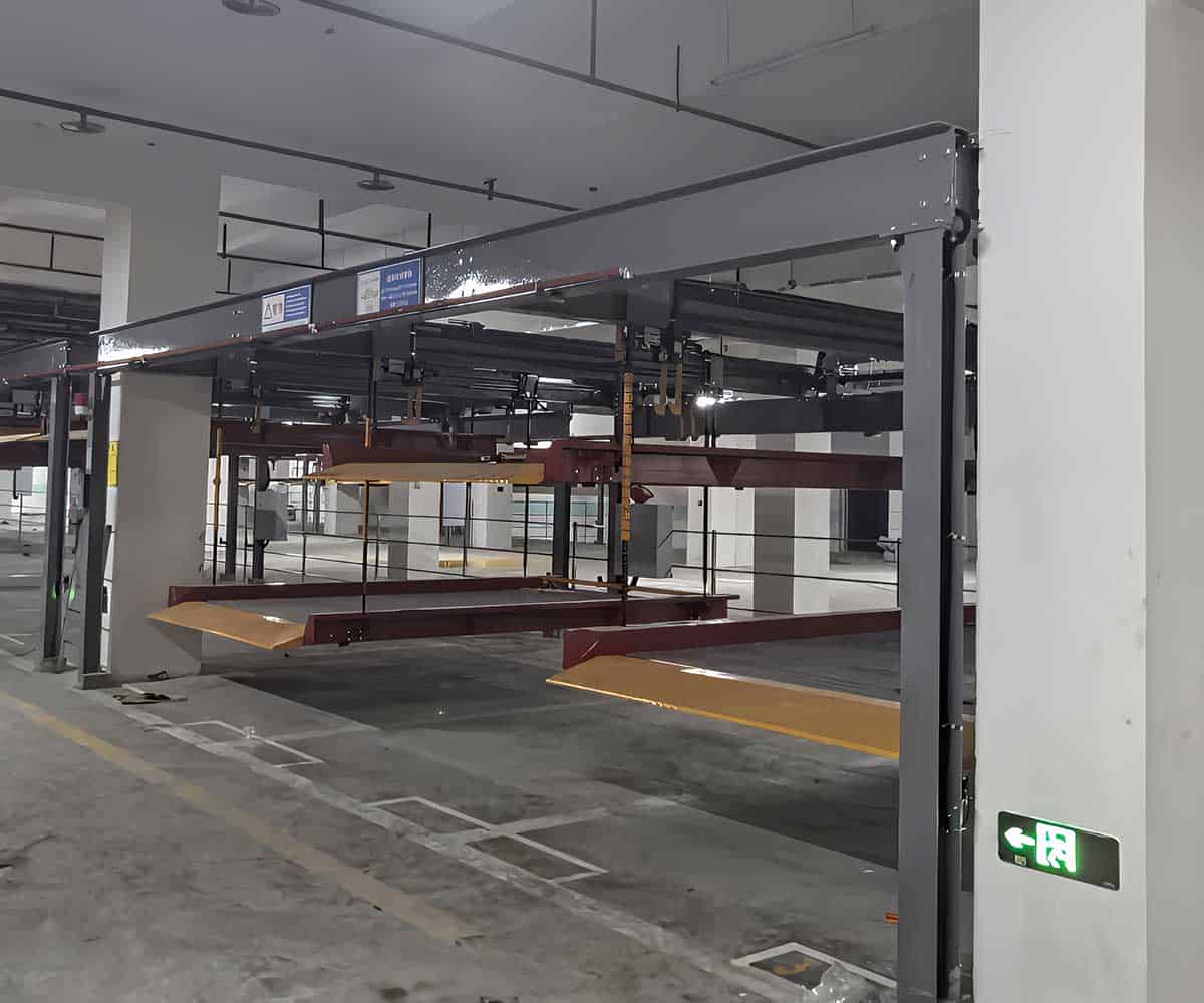 升降平移机械式停车设备的技术类型及其工作原理